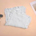 thumbnail image 2 of Baby Soothing Towel Gauze Solid Color Newborn Handkerchief Burping Towel Ruffled Towel, 2 of 4