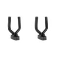 thumbnail image 3 of Eigraketly Soportes de guitarra eléctrica soporte de pared soporte de gancho ABS plástico resistente al desgaste colgador accesorio de exhibición de Negro 13.5x7x3.6 cm 2piezas Eigraketly CBP013832, 3 of 6