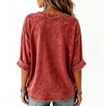 thumbnail image 6 of 9/11 25th Anniversary Shirt Womens WE Will Never Forget Tee Shirts | Lightweight Fabric, V Neck Short Sleeve Tops, American Flag, 2001-2026 25Th Anniversary Tops, Patriotic Honor Tee Shirt Red,XL, 6 of 6