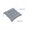 F #0, variant on 40x40cm Square Seat Cushion | Soft Pearl Cotton Pad with Straps | Non-Slip Garden Patio Sofa Chair Cushion | Multicolor Home Office Decor (15.7x15.7in)