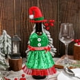 thumbnail image 2 of Christmas Suit Bottle Set Decoration Christmas Set Table Atmosphere Layout Props Event Dress for Women plus Size, 2 of 5