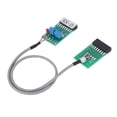 thumbnail image 1 of Delay Cable, Practical 11.8In Durable  Repeater Delay Cable, Copper Core For GM300 GM338, 1 of 8