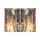 thumbnail image 1 of Cortina de Cocina ABPHQTO Atardecer Entre Arboles Madera Naturaleza Ventana 65x90 cm (Dos Piezas), 1 of 3