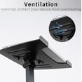 thumbnail image 6 of Laptop Treadmill Desk, Adjustable Ergonomic Notebook Mount Stand for Treadmills - Black, 6 of 7