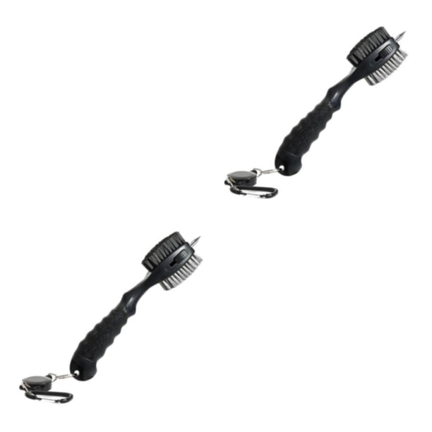 Greeniant Limpiadores de palos de golf de plástico Cepillo de doble cabeza Putter de golf profesional Cepillos de limpieza de ranuras de bolas Type3 NO3