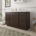 thumbnail image 6 of 51" Freestanding Bathroom Vanity Cabinet without Top in Brown, 6 of 6