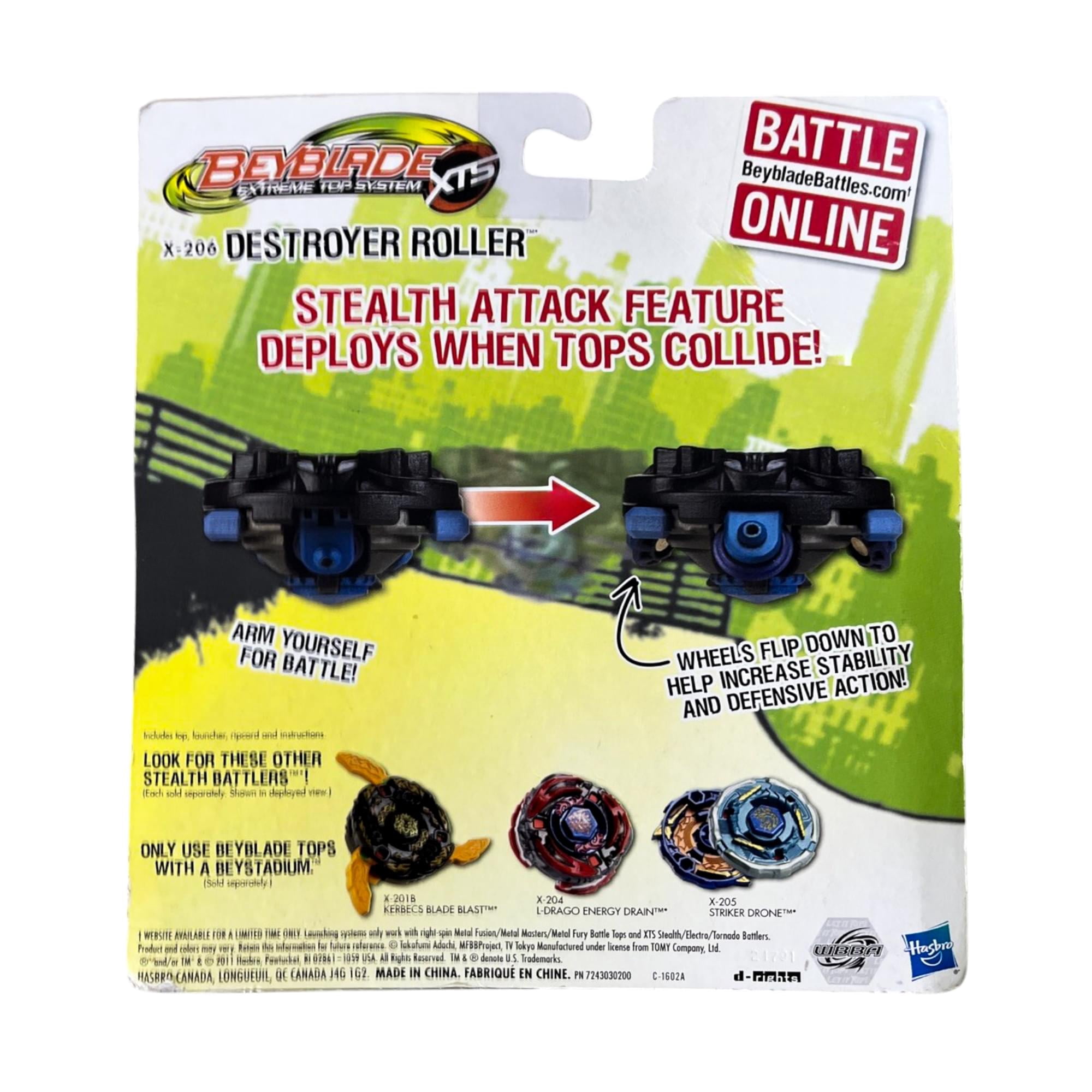 ★☆◎STEALTHセット◎☆★ Beyblade Stealth Battlers Destroyer Roller - X-206 Battle Top