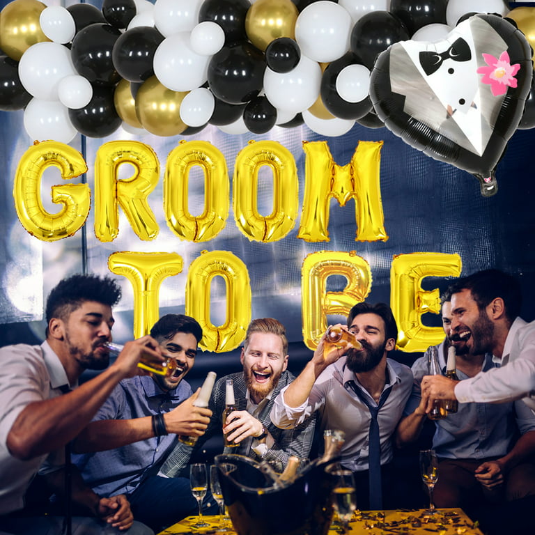 Bachelor Party Decorations for Men Bachelor Party Favors Bachelor Party Supplies Bridegroom to Be Sash Balloon Bachelor Party Games Bachelorette