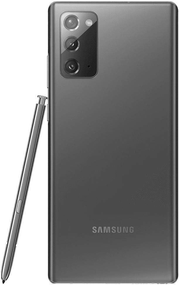 Restored Samsung Galaxy Note20 5G N981U 128GB GSM/CDMA Fully Unlocked Smart Phone (USA Version) - Mystic Gray (Refurbished)