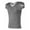 Charcoal/ White, variant on Alleson Athletic 754 Adult Pro Flex Cut Belt Length Football Jersey-Royal/White-L