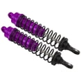 thumbnail image 3 of Purple Oil Filled Adjustable Shock Absorbers Damper for TRAXXAS SLASH 2WD RC Car Replacement, 3 of 17