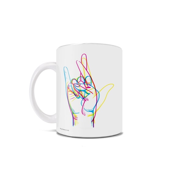 Career Collection (ASL I Really Love You) 11 oz Ceramic Mug WMUG906