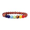 thumbnail image 1 of Pulseras y brazaletes de Chakra de piedra Natural para hombres, pulsera de equilibrio de Yoga, abalorio Ojo de Tigre, Nueva joyería de oración de Buda, 1 of 4