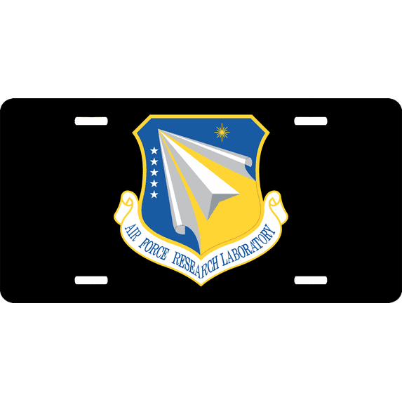 U.S. Air Force Research Laboratory License Plate