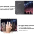 thumbnail image 4 of Galaxy Pine Trees Square Mouse Pad 9.5x7.9in Non-Slip Rubber Base Waterproof Mouse Mat Stylish Desk Accessory for Office & Laptop, 4 of 6