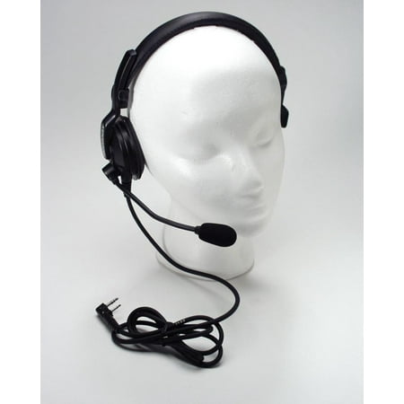 UPC: 0019048109958 | Kenwood KHS-7A Light Weight Single Muff Headset With Boom Mic