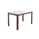 thumbnail image 3 of Comedor Chester Café 4 Sillas Rectangular Tubular y Cristal MOBILKRAFT Modelo Chester Café Estilo Contemporáneo, 3 of 5