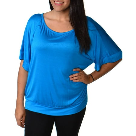 Women's Banded Dolman Top