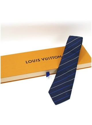 Louis Vuitton Tie Brown Cashmere 50 mens