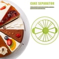 thumbnail image 5 of 10/12 rebanadas de pastel, cortador de porción igual, pan redondo, postre, mousse, divisor, 5 of 5