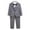 Gray, variant on Boys Kids Suit 4 Pieces 2-16Y - Blazer Shirts Pants Waistcoat Outfit Suit Formal Outfit for Wedding & Performance