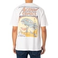 thumbnail image 3 of Recovered Action Comics Back Graphic Relaxed T-Shirt, White, 3 of 6