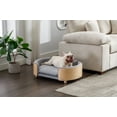 thumbnail image 2 of Vivifying Scandinavian Style Elevated Dog Bed Pet Sofa (Gray), 2 of 7