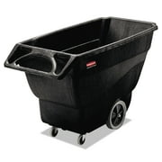 Rubbermaid Commercial Structural Foam Tilt Truck, Rectangular, 600lb Cap, Black by RUBBERMAID COMMERCIAL PROD.
