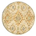 thumbnail image 1 of LR Resources DAZZL54068BEI60RD Tapis Rond Ébloui de 6 Pieds&44; Beige, 1 of 1