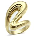 thumbnail image 1 of IP Gold Ion Plating Brass Ring with No Stone, Size 5, 1 of 1