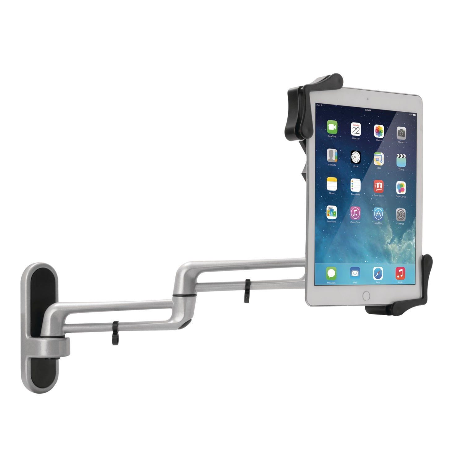CTA Digital Wall Under Cabinet Desk Mount For Tablets W 2 Mounting