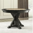 thumbnail image 2 of Steve Silver Rylie 6PC Dining Set with Game Top, Black, 2 of 7