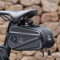 thumbnail image 4 of HLONK Bike Bag for Bicycles Rear Rack 2.6L Hard Shells Waterproof Bike Trunk Panniers Seat Bag Carriers with Reflectors, 4 of 8