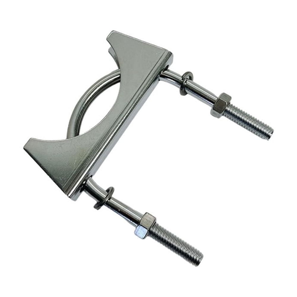 Stainless Steel T316 Pipe U Bolt Clamp U-Bolt Exhaust Clamp for 1-3/4" Pipe 4 Pcs
