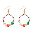 thumbnail image 4 of Pendientes colgantes Yuyangstore navideños para mujer uso diario Estilo A, 4 of 8