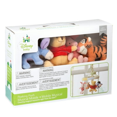 Buy Disney Winnie The Pooh Peeking Pooh Nursery Crib Musical Mobile Online In Indonesia