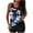 Multicolor#3, variant on Yuanlook Womens Tankini Set, Two Piece Swimsuit Floral Print Ruched Top for Beach Vacation Swimming Pool Size S-XXL