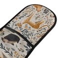 thumbnail image 4 of Yayeee Double Oven Mitt Kitchen Heat Resistant Baking 35" x7" Quilted Glove, Animals in A Forest Pattern, 4 of 6
