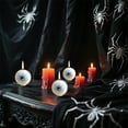 thumbnail image 6 of Halloween Candles Decor, 2.4 Inch Eyeball Aromatherapy Candles Holiday Decorative Handmade Wax Fall Candles for Home Harvest Thanksgiving Party Decorations,Blue, 6 of 9