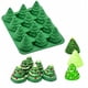thumbnail image 1 of Molde de silicona para árbol de Navidad 3D – Molde de silicona para árbol de Navidad para hornear muffins, cubitos de hielo, gelatina, chocolate, jabón, barra de loción, bomba de baño, vela (color, 1 of 7