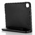 thumbnail image 6 of ELEHOLD Rugged Stand Case for iPad Air 13 inch 2024,iPad Pro 13 inch 2024 Kids Friendly EVA Full Body Protective Handle Grip Kickstand Shockproof Case,Black, 6 of 8