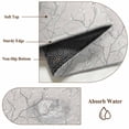 thumbnail image 2 of Grey Branches Round Rug 3ft Washable Circle Entryway Rugs Non Slip Vintage Art Farmhouse Area Rug Indoor Floor Carpet for Bedroom Kitchen Living Room Home Office Dining Room Nursery, 2 of 8