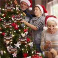 thumbnail image 4 of Matsuzay Christmas Tree Pendant Home Interesting Xmas Decor Indoor Bears Pendants Prop DIY Decorations Scene Holiday Layout Hanging Kits de decoración para fiestas No. 4 Matsuzay HA040063-04, 4 of 6
