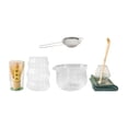 thumbnail image 1 of Juego de 7 piezas de té matcha ceremonial japonés con accesorios para ceremonias, incluye cuchara, batidor de matcha, pala y recipiente para, 1 of 9