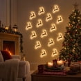 thumbnail image 5 of Christmas Wooden Reindeer Wall Lamps Hanging Decor, Christmas Wall Art Reindeer LED Lights, Christmas in July Wood Floating Reindeer Night Light, 5 of 6