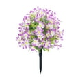 thumbnail image 2 of kkbbma under $5 Artificial Flowers with Stake for Outdoors, UV Resistant Artificial Outdoor Plants Fake Silk Flowers, Faux Flowers for Summer Garden Home Porch Decor, 2 of 6