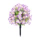 thumbnail image 2 of Lirios Morados Artificiales para Suelo con Estaca para Decoración de Jardín | Eucalipto Artificial | Material Pe | 60 X 40 Cm | 480 G | Regalo Ideal | 1 Árbol para Suelo, 2 of 6