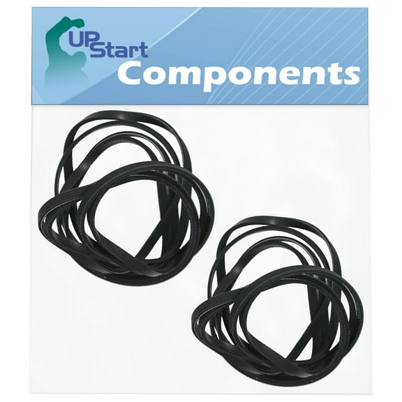 2 Pack 137292700 Dryer Belt Replacement for Frigidaire Fex831cs0, Frigidaire Fex831fs4, Frigidaire Fex831fs2, Frigidaire Fleb8200ds0, Frigidaire Fgx831fs5, Frigidaire Glet1031cs0, Gleh1642fs1