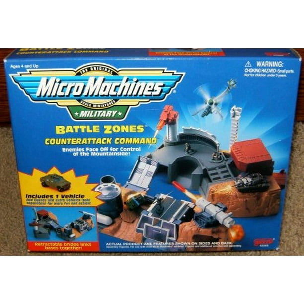 Micro Machines Counterattack Command Military Playset
