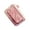 Pink, variant on One-Touch Pop-Up Dental Floss Pick Dispenser, Refillable Portable Holder for Purse & Travel, Hygienic Storage Case, 3.5 x 3.0 x 1.4 inch
